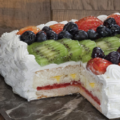 fruit basket cake